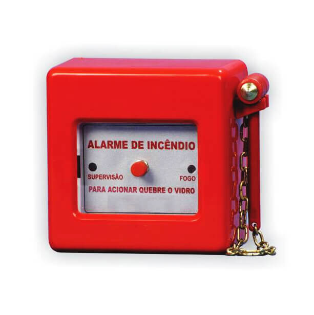 Botoeira de alarme de incêndio